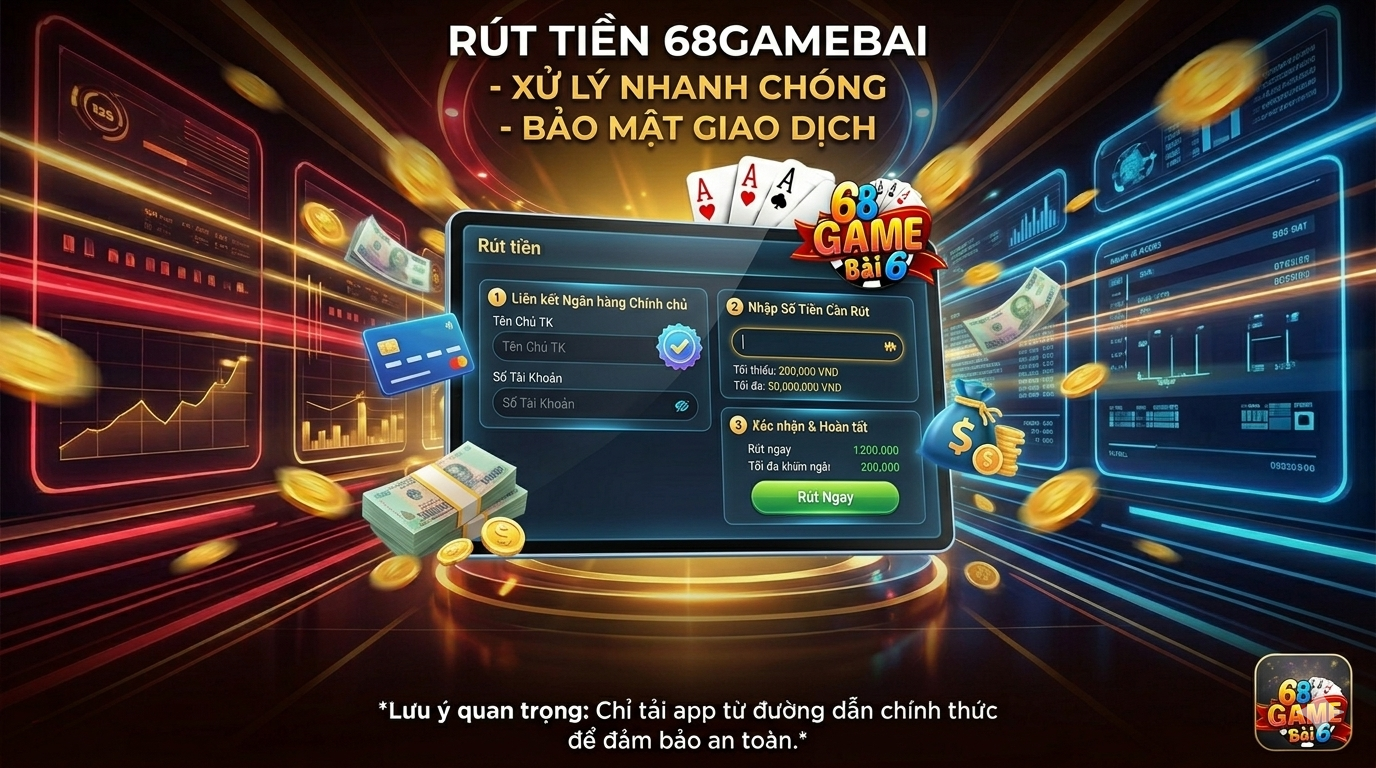 Rút tiền 68gamebai
