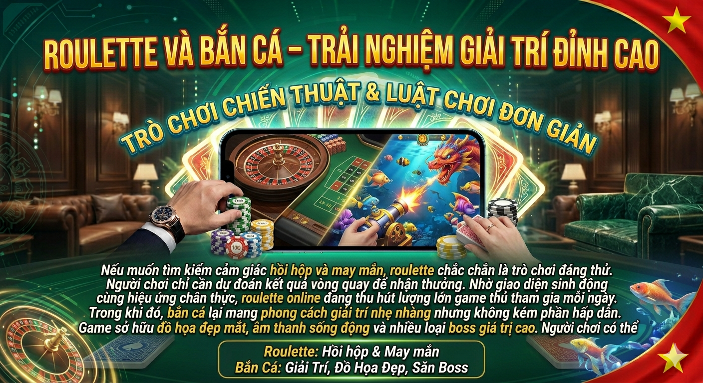 Roulette Và Bắn Cá