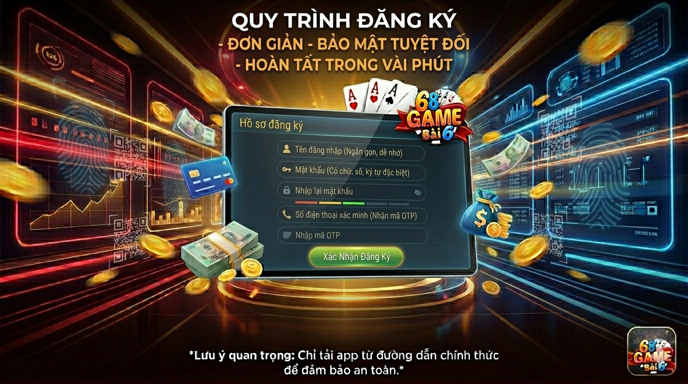 Đăng ký 68gamebai