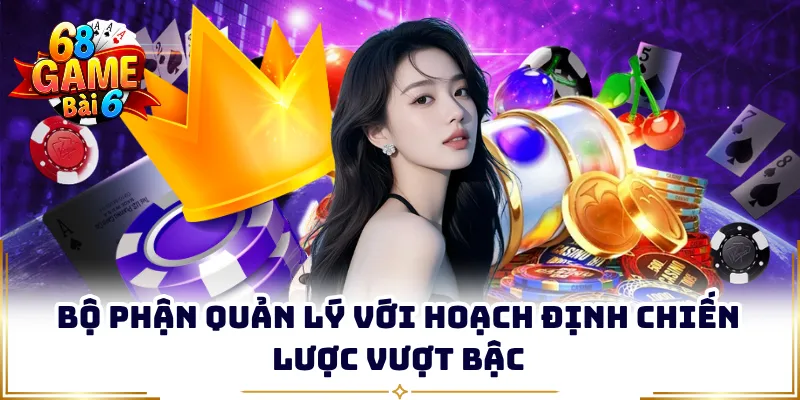Bộ phận quản lý với hoạch định chiến lược vượt bậc
